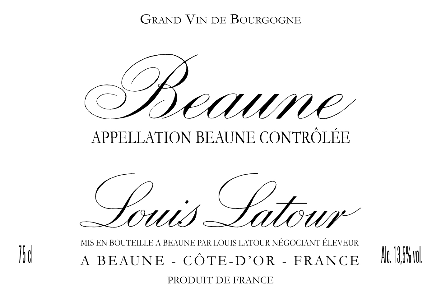 Beaune Blanc